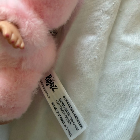 Adorable Pink Plush Keychain Doll - Picture 2 of 2